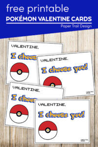 pokemon I choose you valentine cards with text overlay-free printable Pokémon valentine cards 