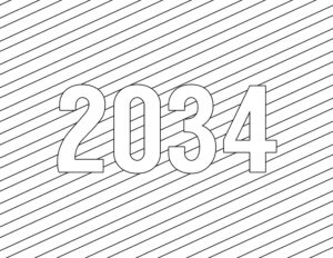 Happy New Year Coloring Pages Free Printable Paper Trail Design