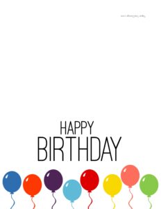 Birthday cards printable free with text overlay- free printable birthday cards
