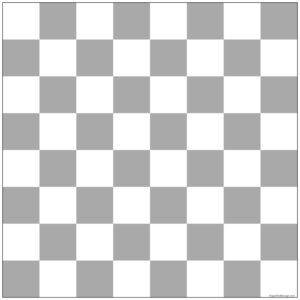 Chess board image that you can print for free