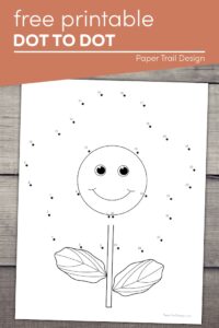 Dot to dot game worksheet with text overlay- free printable dot to dot