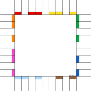 Customizable Monopoly board to print for free with colors
