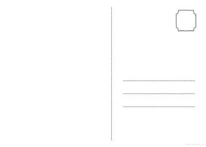 5x7 postcard template free printable