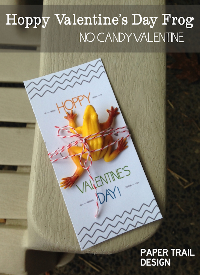 DIY Frog Valentine Printable Card Paper Trail Design diy-frog-valentine-printable-card-paper-trail-design