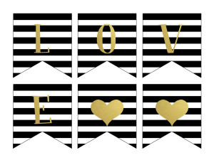 Valentine-Heart-LOVE-banner-gold