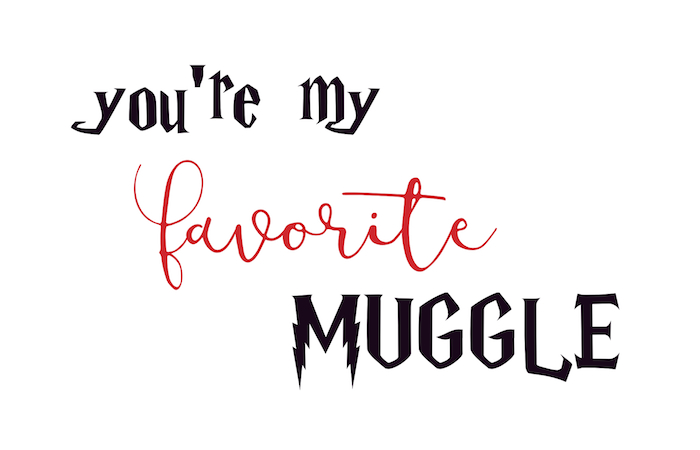 Harry Potter muggle card