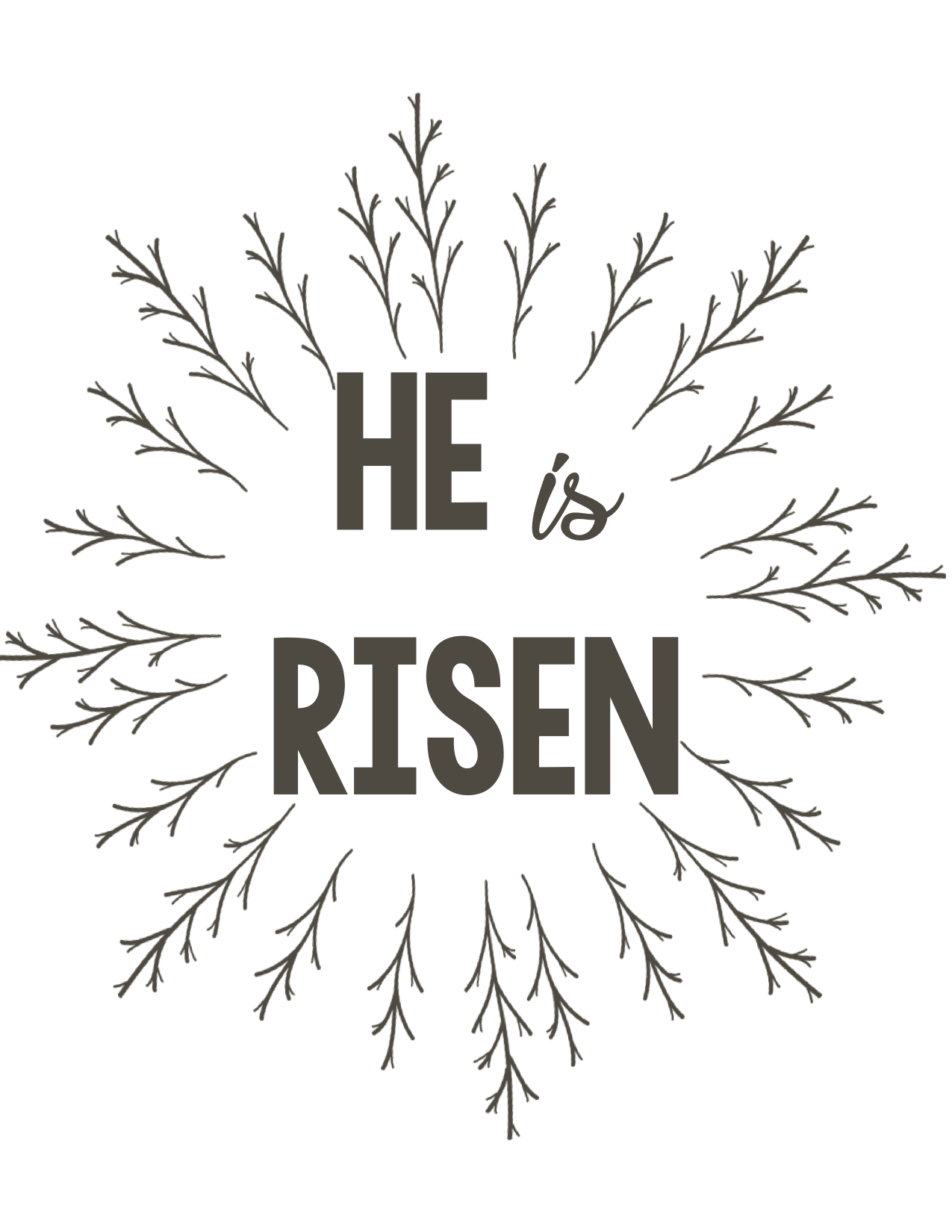 He Is Risen