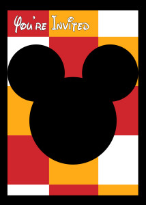 Free Printable Mickey Mouse Invitation and how to customize it. Personalize this Mickey Mouse graphic for your birthday party with our simple tutorial.