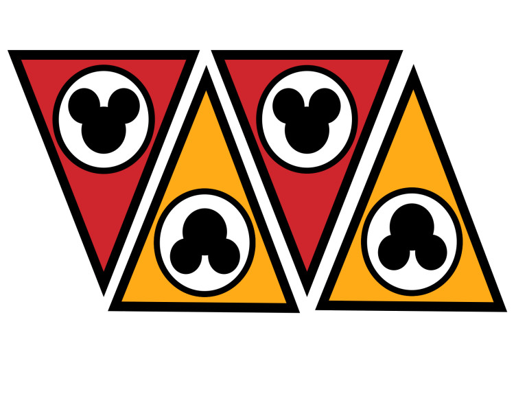 Mickey Mouse Banner Free Printable - Paper Trail Design