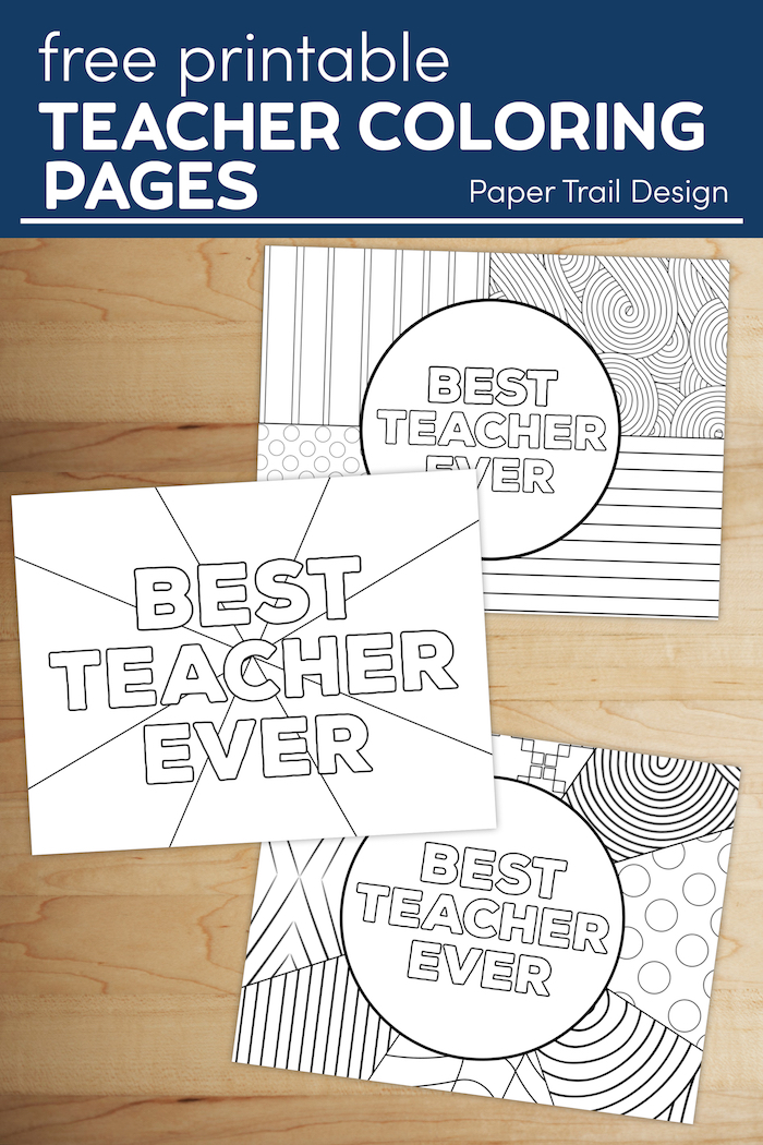 Teacher Appreciation  Card - Paper Trail Design