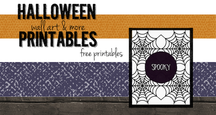 Pin the Spider on the Web Free Printable Halloween