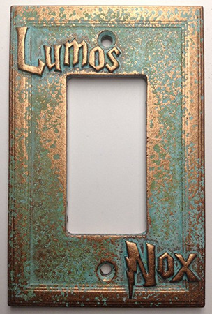 Harry Potter Lumos Nox Light Switch Cover makes for one of the best Harry Potter gifts.