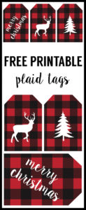 Rustic Christmas Tags Free Printable - Paper Trail Design