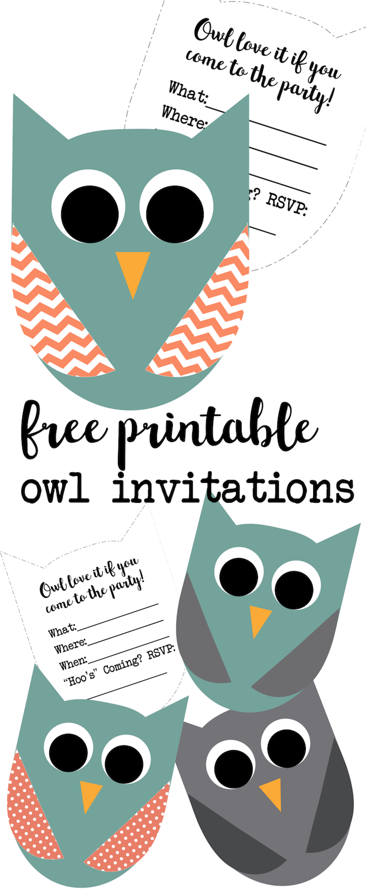 free-printable-owl-invitations-paper-trail-design for Free Printable Owl Birthday Invitations Free Printable Owl Invitations - Paper Trail Design for Free Printable Owl Birthday Invitations