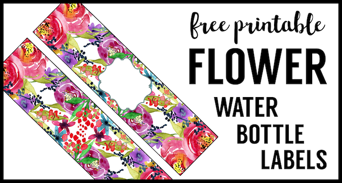 Spring Water Bottle Labels Free Printable Paper Trail Design spring-water-bottle-labels-free-printable-paper-trail-design