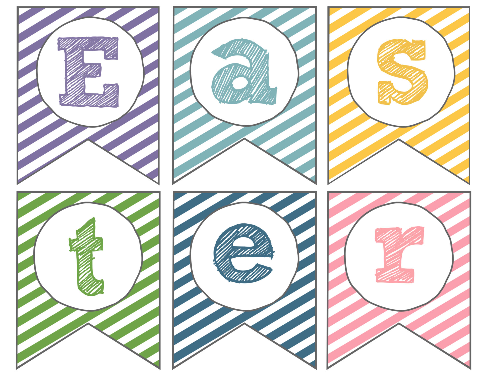 Easter Banner Free Printable Happy Easter Paper Trail Design Easter Banner Free Printable Happy Easter Paper Trail Design