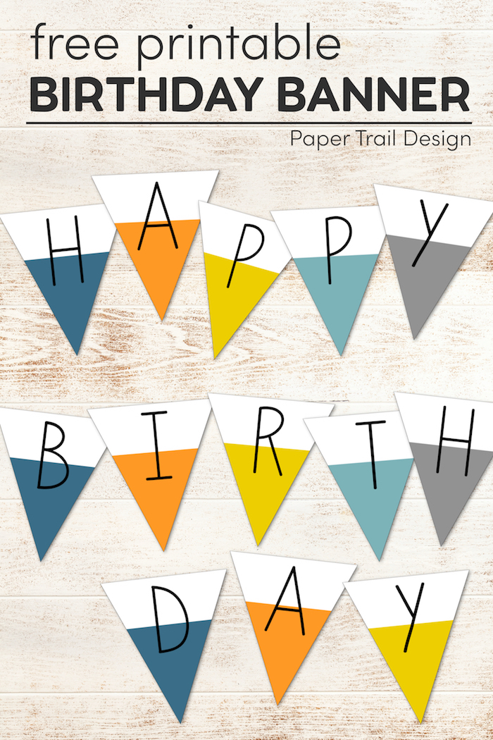 Happy Birthday Printable Banner Letters In 2021 Happy Jibstay View 29 