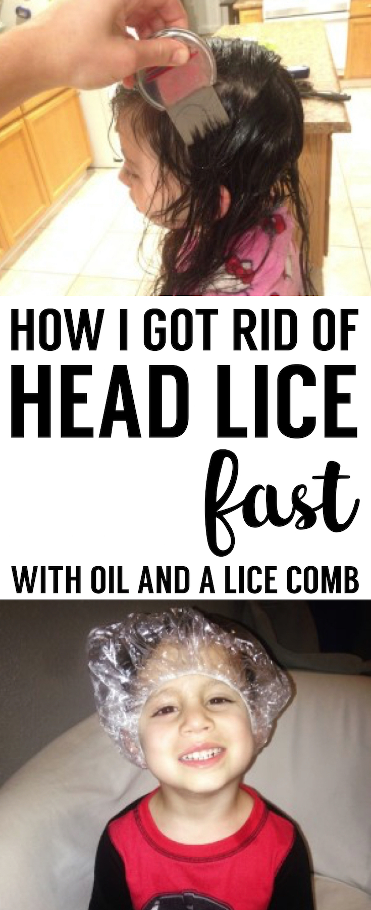 How to get rid of head lice fast! What I learned when my daughter got lice. How we got rid of lice and nits quickly with oil and a lice comb.