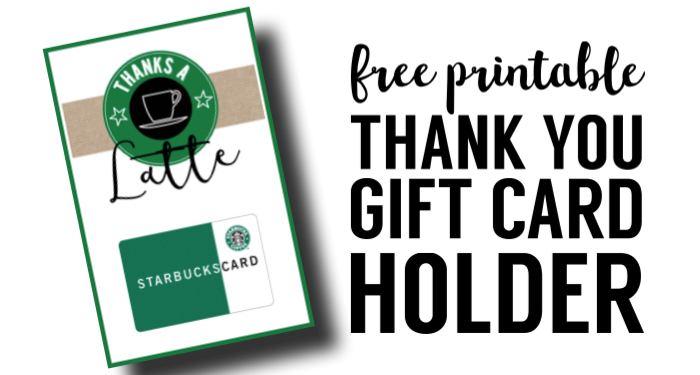 Starbucks Teacher Thank You Printable. These free thank you printables make for easy teacher appreciation gifts. Easy DIY Starbucks teacher appreciation card. 