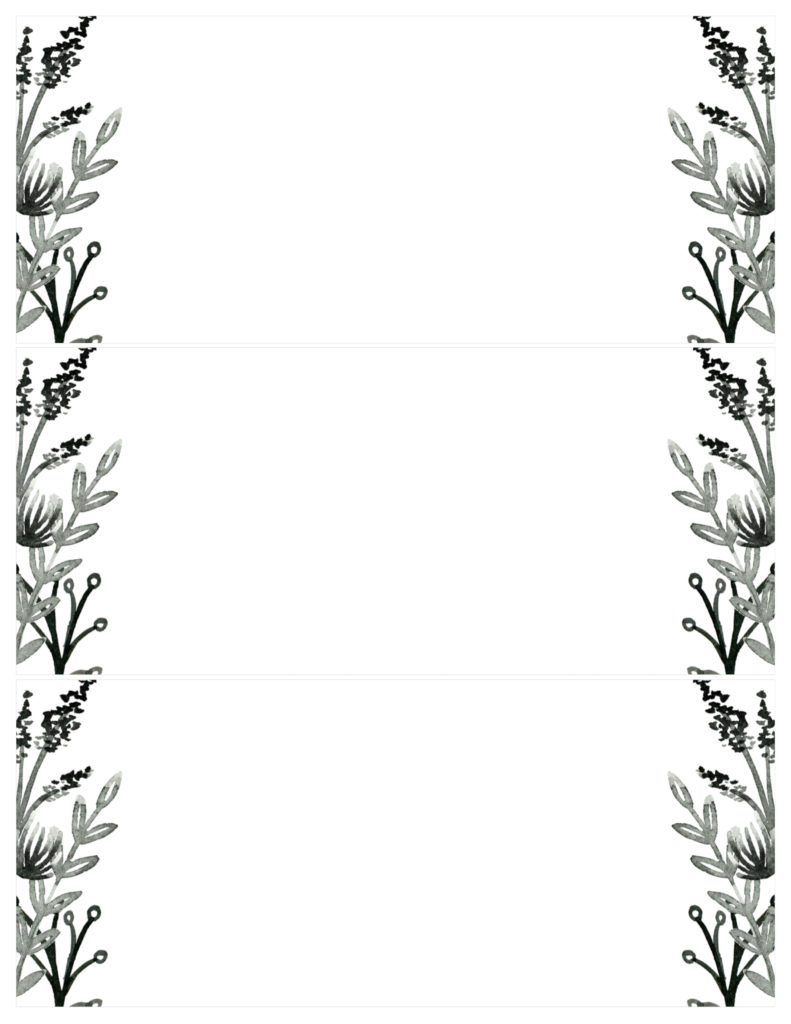 Invitation Templates Black And White