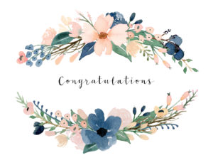 Congratulations Card Printable {free printable greeting cards}. DIY congratulations greeting cards for graduation, baby shower, bridal shower, or wedding. 