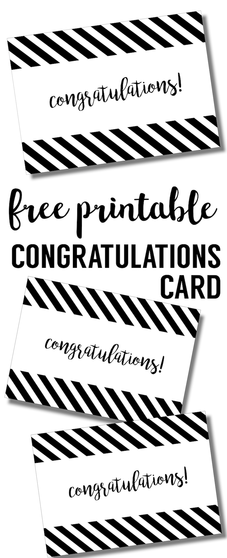 Free Printable Congratulations - Congratulations Card Long