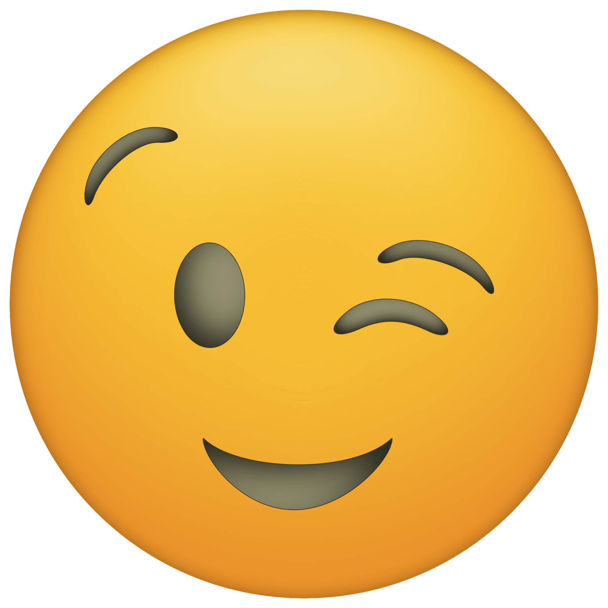 winky face emoji png