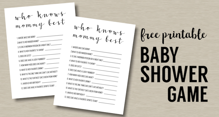 Baby Shower Game, Find the Guest Baby Shower Game, Instant Download, Baby  Shower Games, Printable Game, Baby Shower Activity, Gender Neutral 