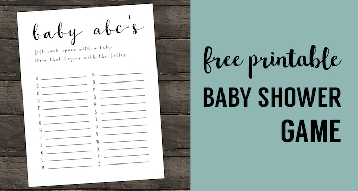 Green Yellow Baby Shower Bingo Blank Game Printable, Tropical Baby