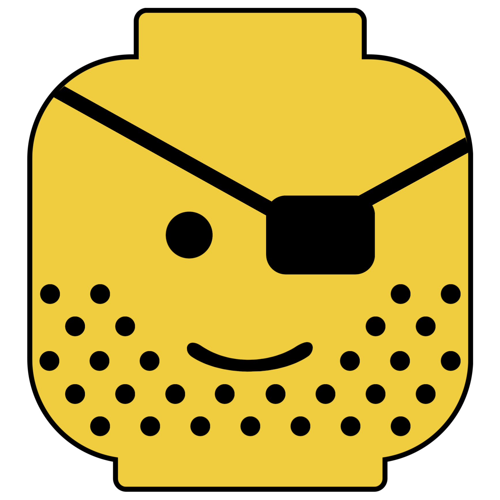 Basic Lego Face Template basic-lego-face-template