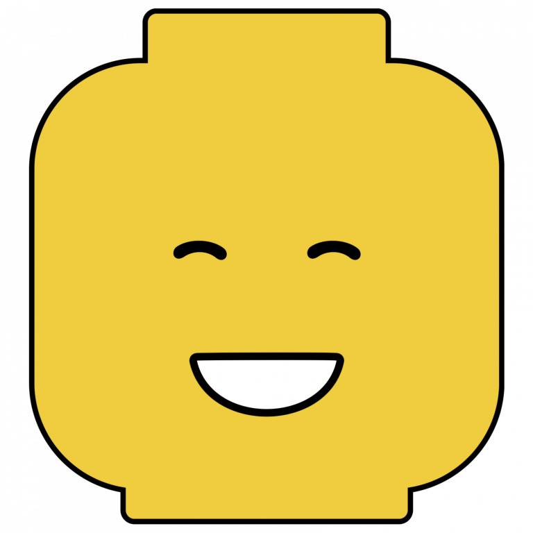 Pin the Head on the Lego Man Party Game Free Printable - Paper Trail Design