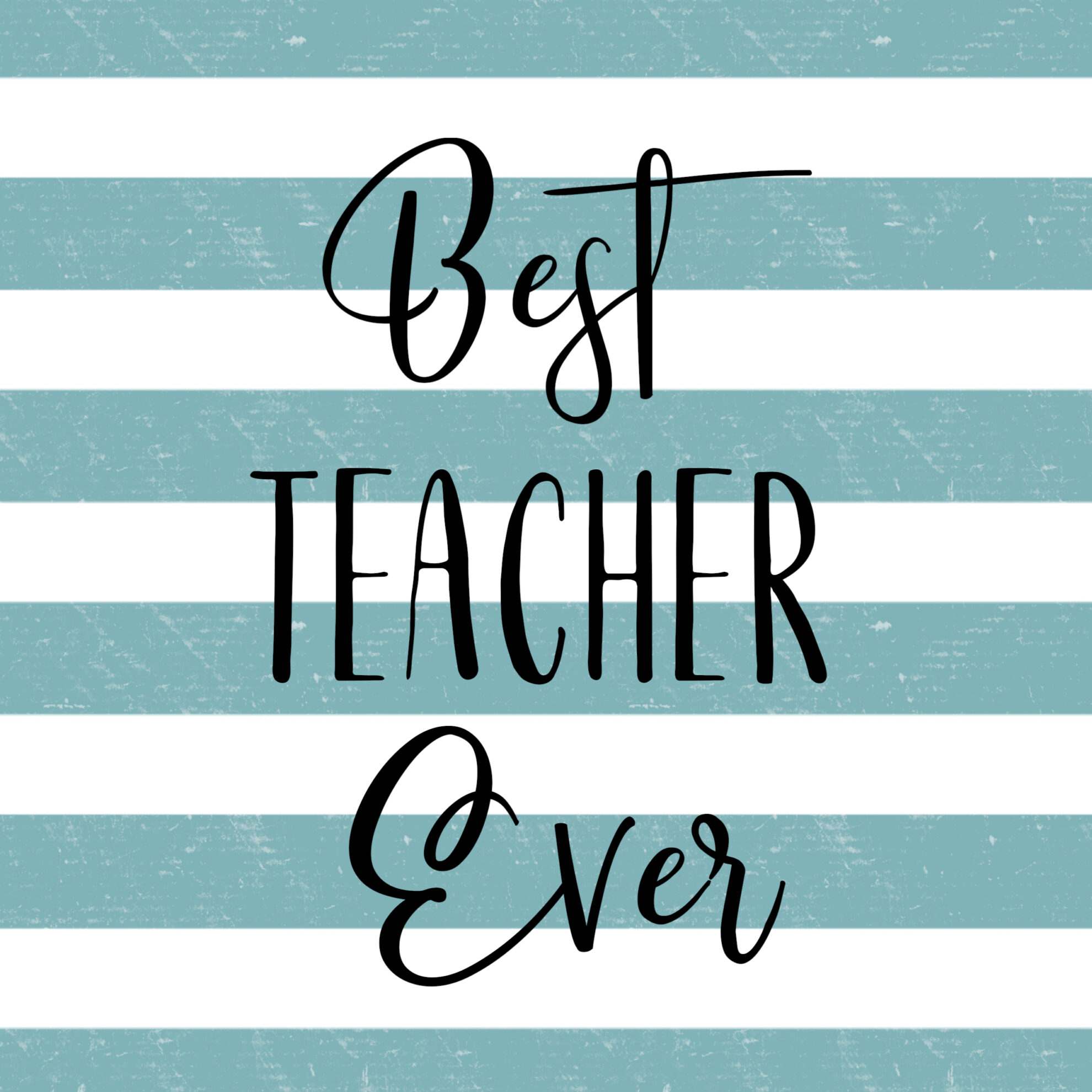 Best Teacher Ever Card Free Printables Paper Trail Design