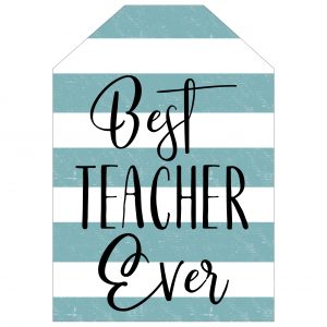 Best Teacher Ever Card Free Printables. Gift Tags for teacher appreciation gifts. Teacher gift ideas for the end of the year. #papertraildesign #freeprintables #teacherappreciationideas #teachergift