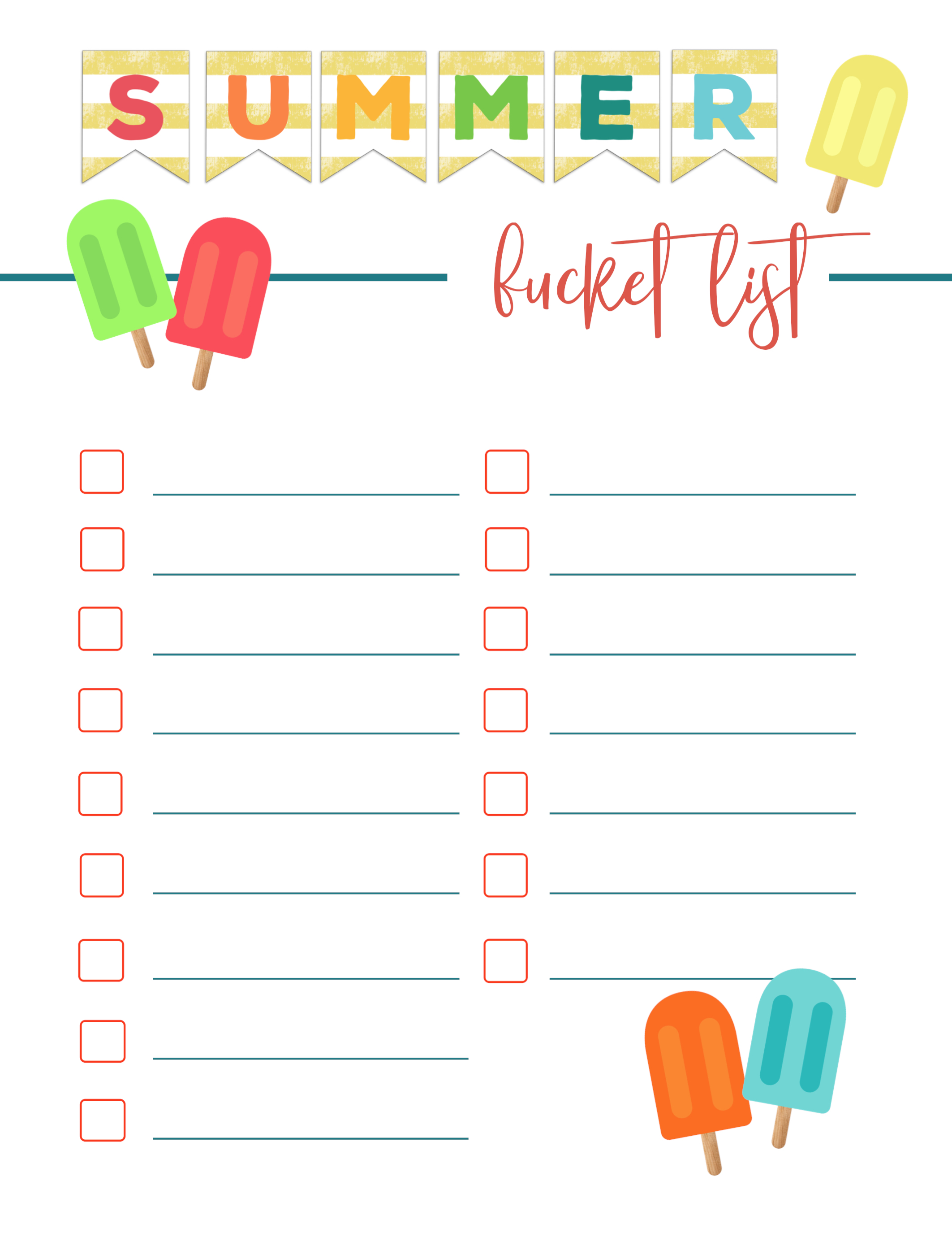 Blank List Template from www.papertraildesign.com