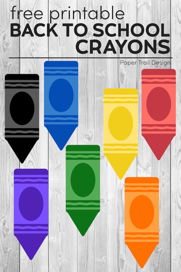 Teachers Classroom Decorations, Editable Crayons Back to School New Pa