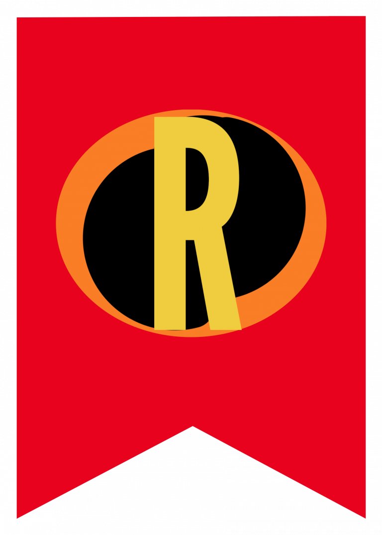 Incredibles Theme Party Banner Free Printable - Paper Trail Design
