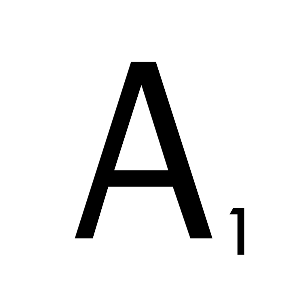 Free Printable Scrabble Letter Tiles Sign - Paper Trail Design