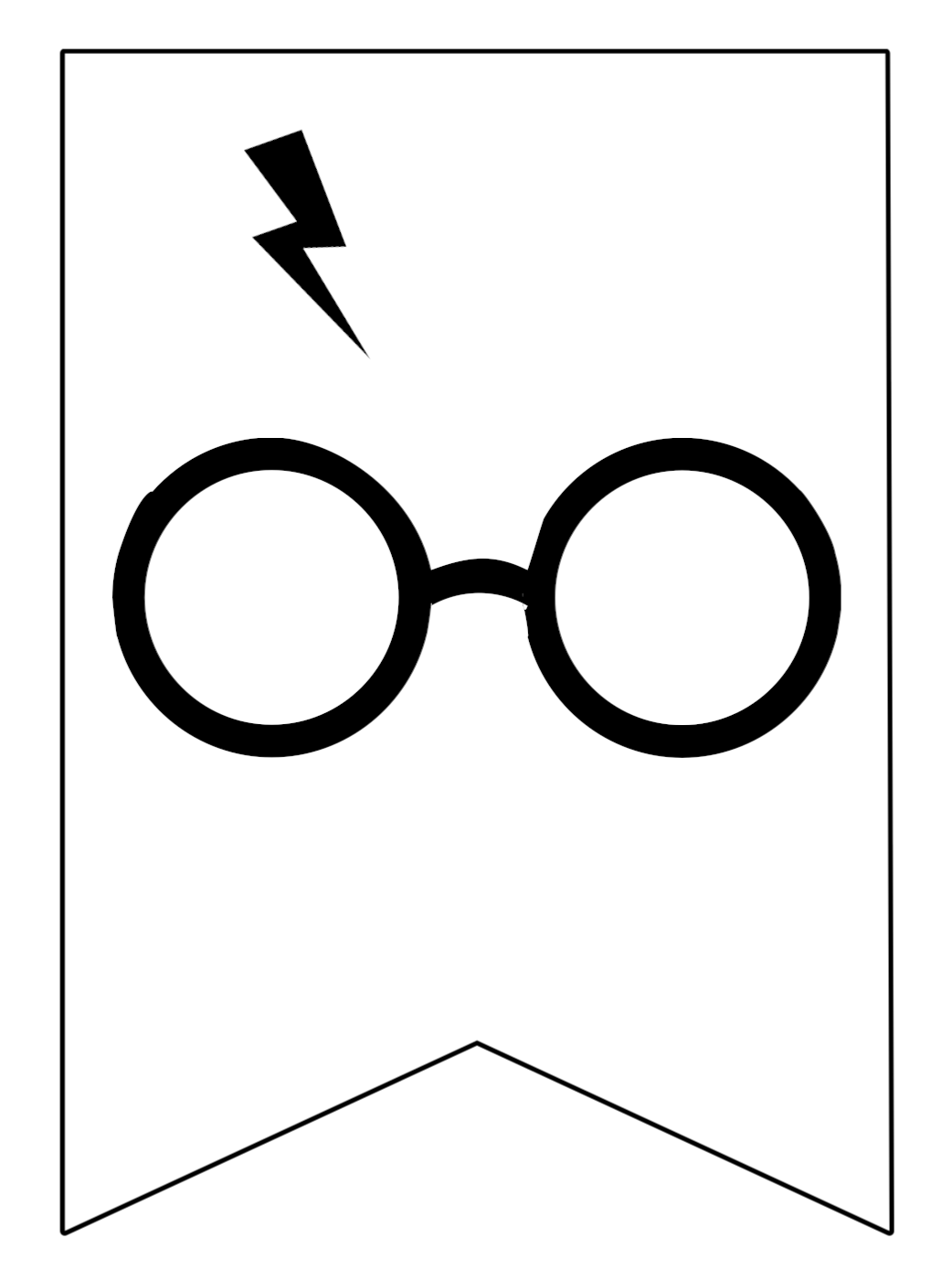 Harry Potter Banner Free Printable Decor Paper Trail Design