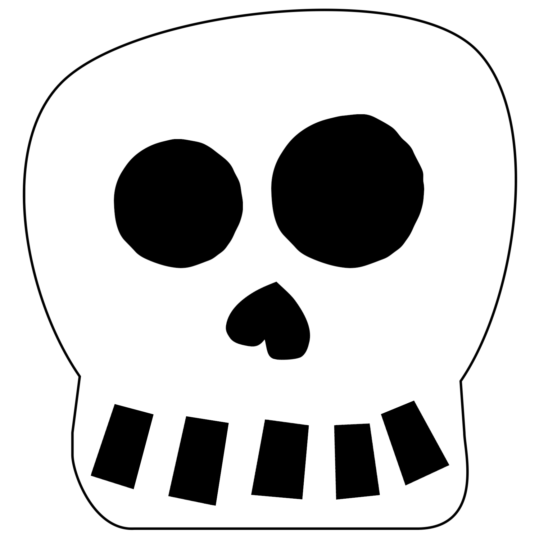 printable-skull-template