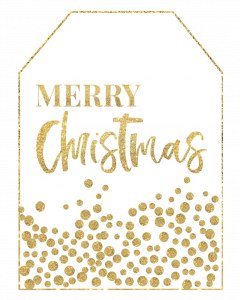 Gold Free Printable Christmas To From Tags. Easy DIY gift tags. Merry Christmas, Happy Holidays, reindeer, Christmas tree. #papertraildesign #christmasgifts #christmastags #christmaswrapping #goldchristmastags