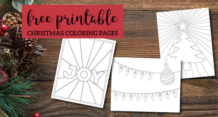 free printable christmas coloring pages  paper trail design