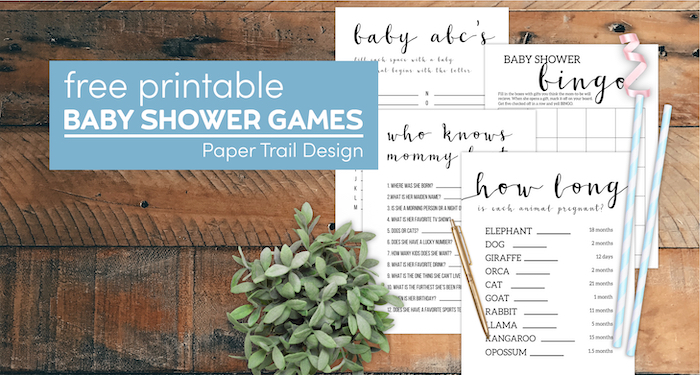 Cheap baby shower game templates with text oveerlay- free printable baby shower games