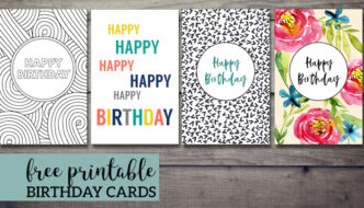 Free Printable Birthday Cards. Happy birthday greeting cards for a boy, girl, kids or adults. Floral, color in, simple colorful, and pattern. #papertraildesign #Birthday #birhtdaycard #happybirthday #happybirthdaycard #birthdays #birthdaycards #DIYbirthdaycard #easybirthdaycard #freebirthdaycard #freeprintable