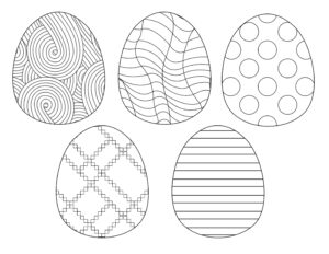 Free Printable Easter Coloring Sheets. Fun and cute Easter egg and happy Easter Coloring pages for adults or kids or students. #papertraildesign #eastercoloringsheets #coloringsheets #freeprintable #printable #printablecoloring #easterprintable #easterfun #easteractivity #springactivity #free