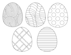 Free Printable Easter Coloring Sheets. Fun and cute Easter egg and happy Easter Coloring pages for adults or kids or students. #papertraildesign #eastercoloringsheets #coloringsheets #freeprintable #printable #printablecoloring #easterprintable #easterfun #easteractivity #springactivity #free