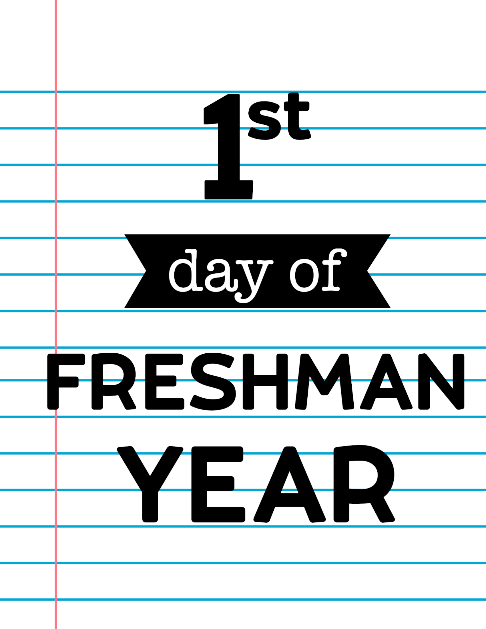 First Day Of Freshman Year