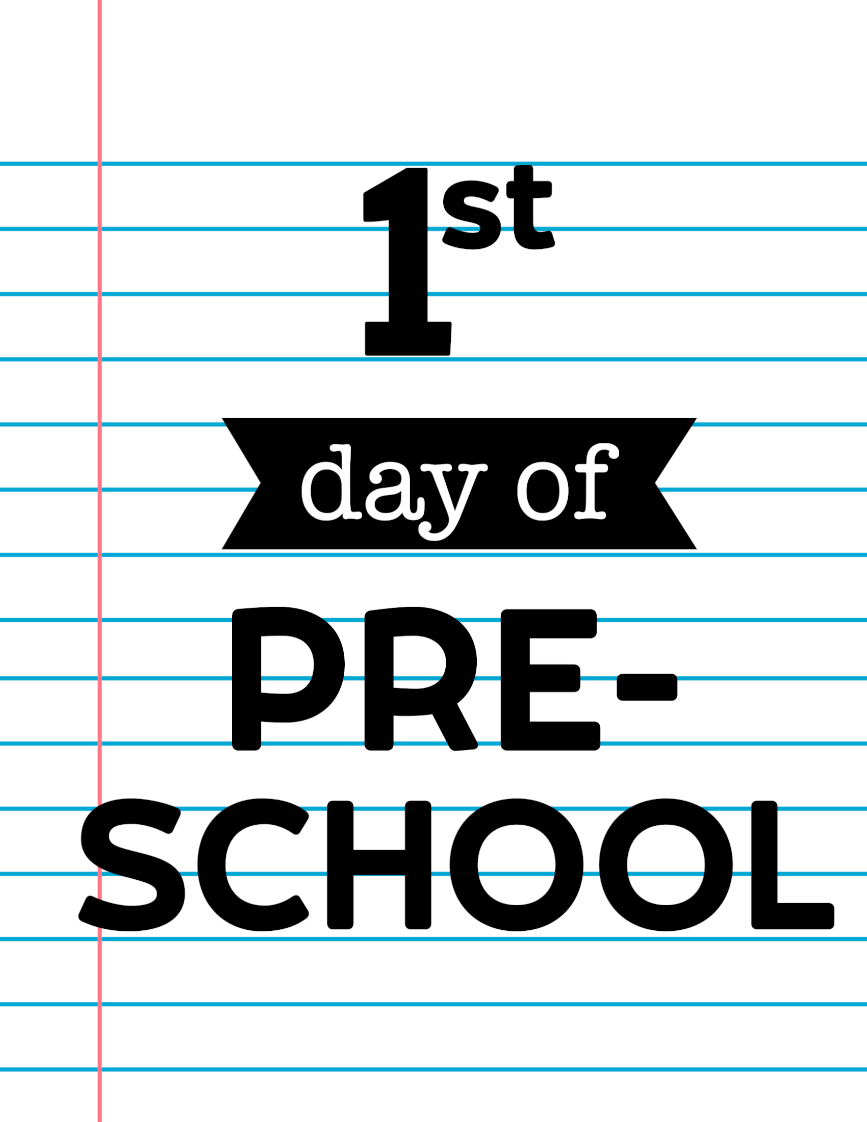 First Day of School Sign