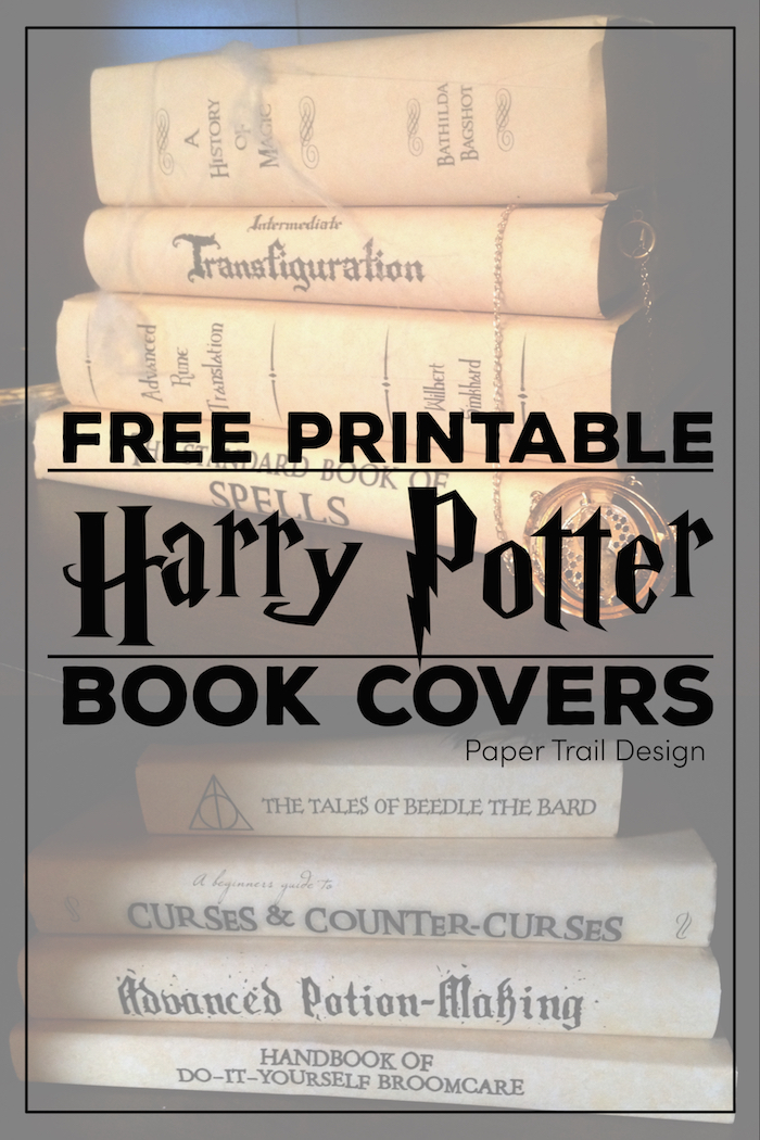 Harry Potter Printable Book Covers - Printable World Holiday