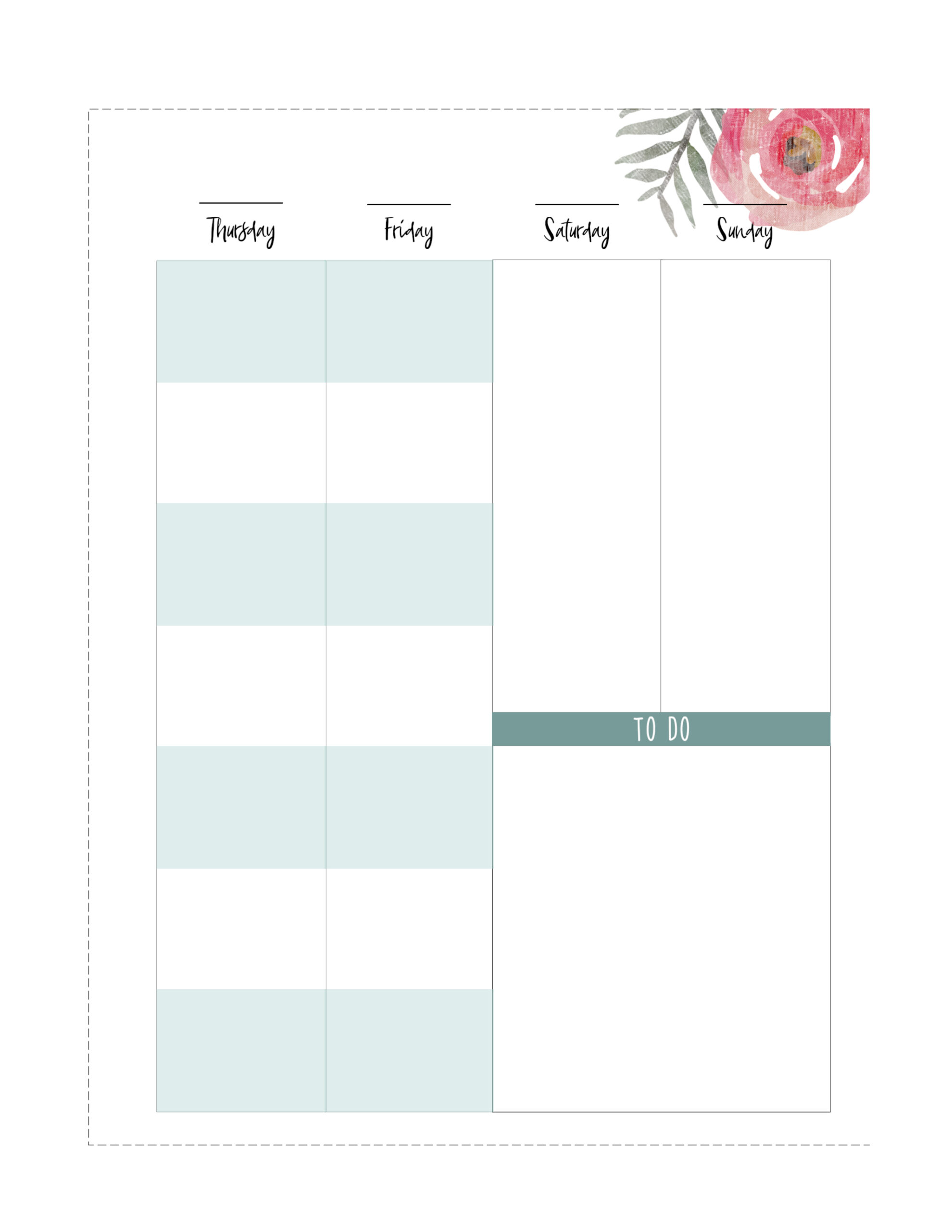 Summer Today Printable Page Marker for The Happy Planner – The