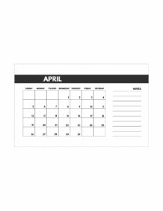 April 2020 Free Monthly Calendar Template in mini happy planner size. 